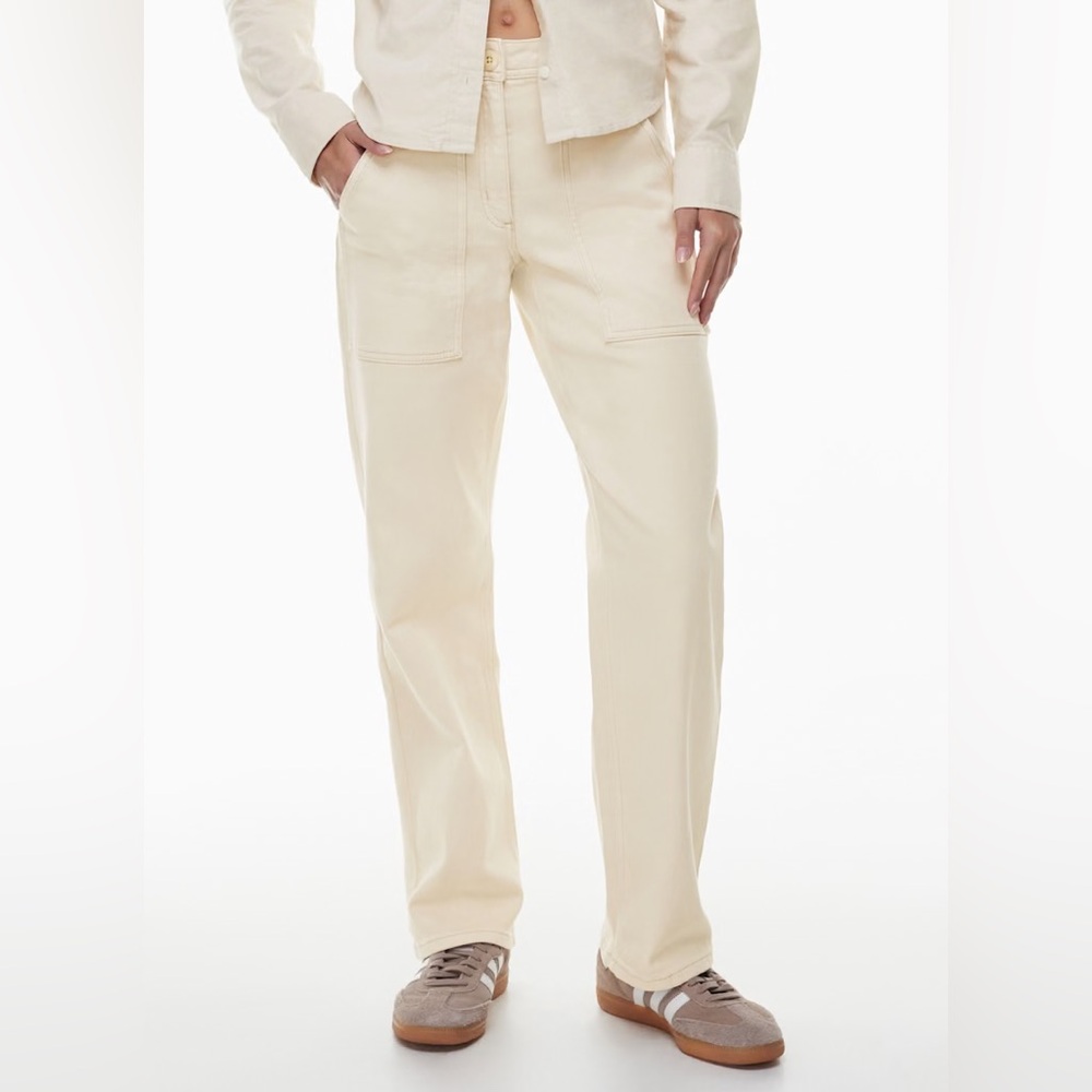 Aritzia Modern Utility Pant in Birch
